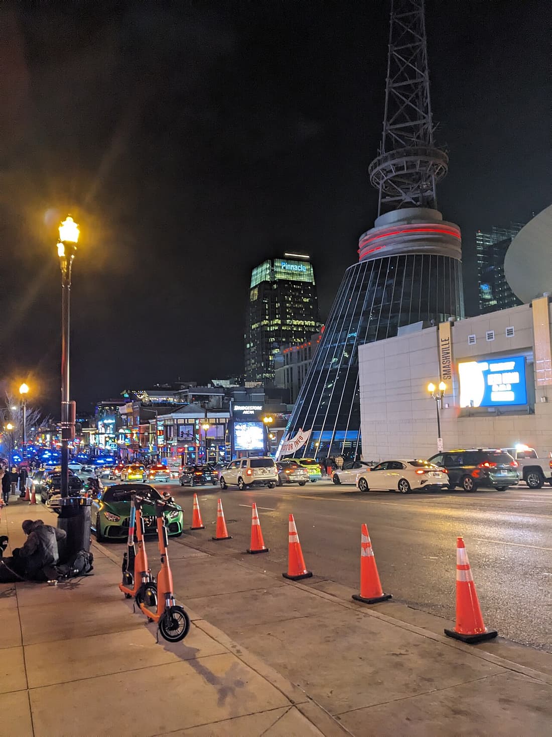 Bridgestone Arena Smashville Fan Walk compare hub