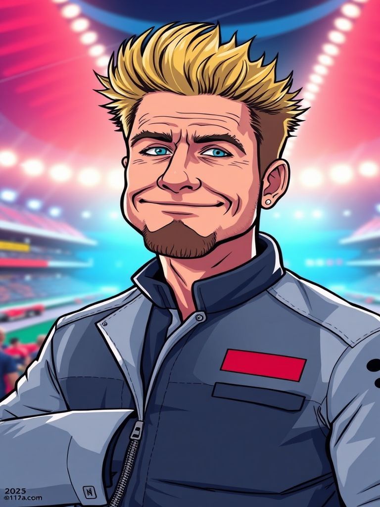 Formula 1 Grand Prix in United States 2026 anime hero visual