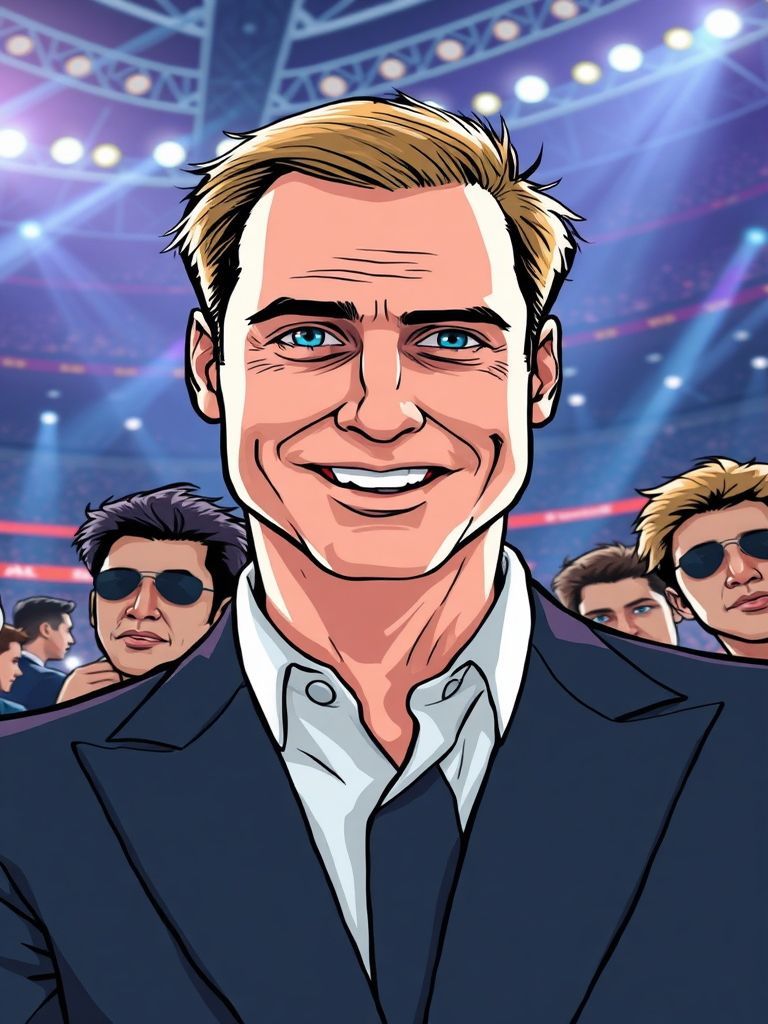 Global Tennis Majors in United States 2026 anime hero visual