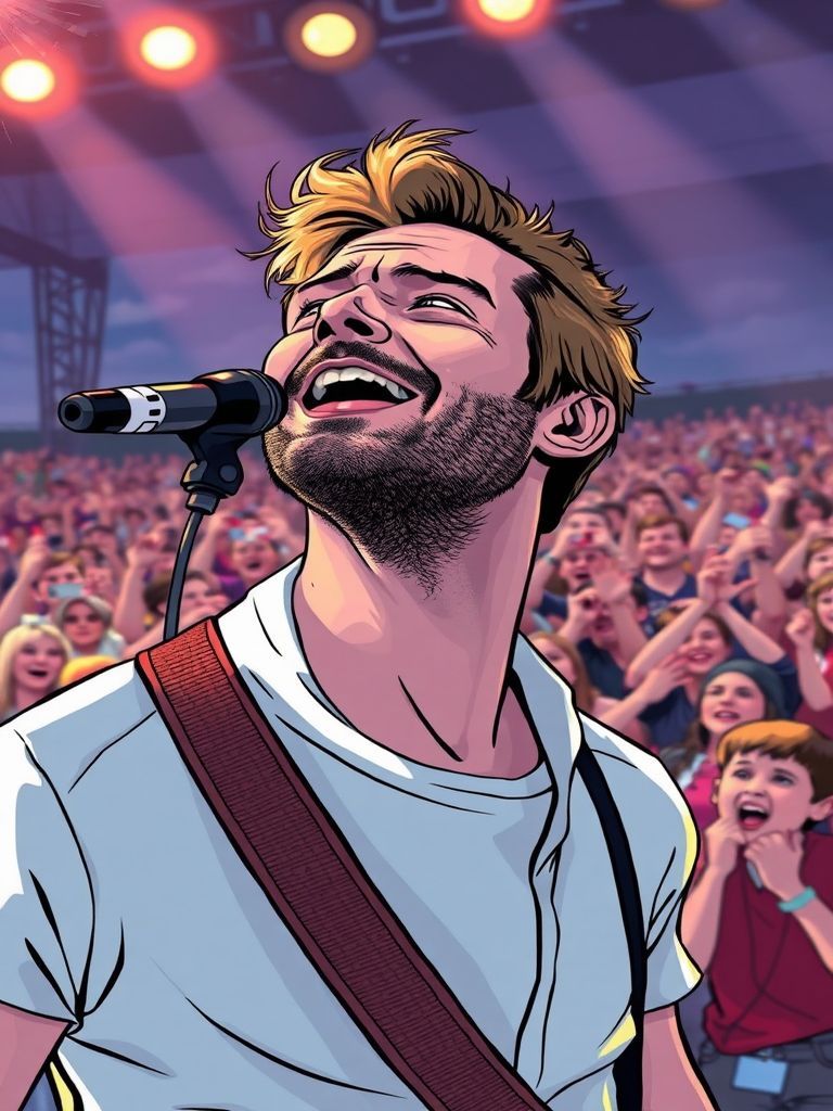 Super Bowl in England 2027 anime hero visual