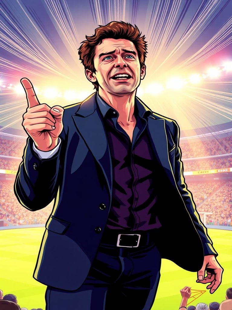 Super Bowl in France 2024 anime hero visual