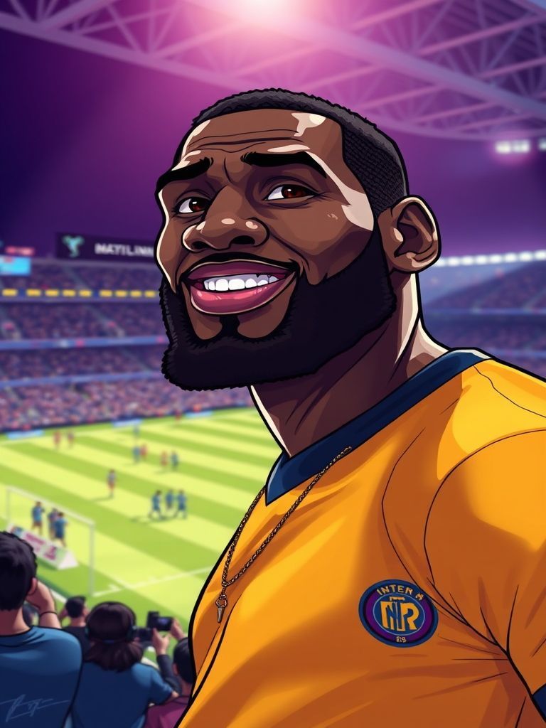 Super Bowl in Monaco 2024 anime hero visual