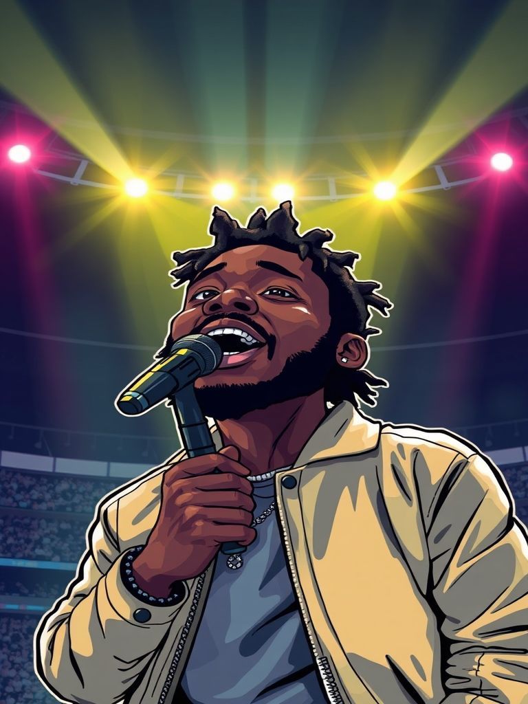Super Bowl in United Kingdom 2027 anime hero visual