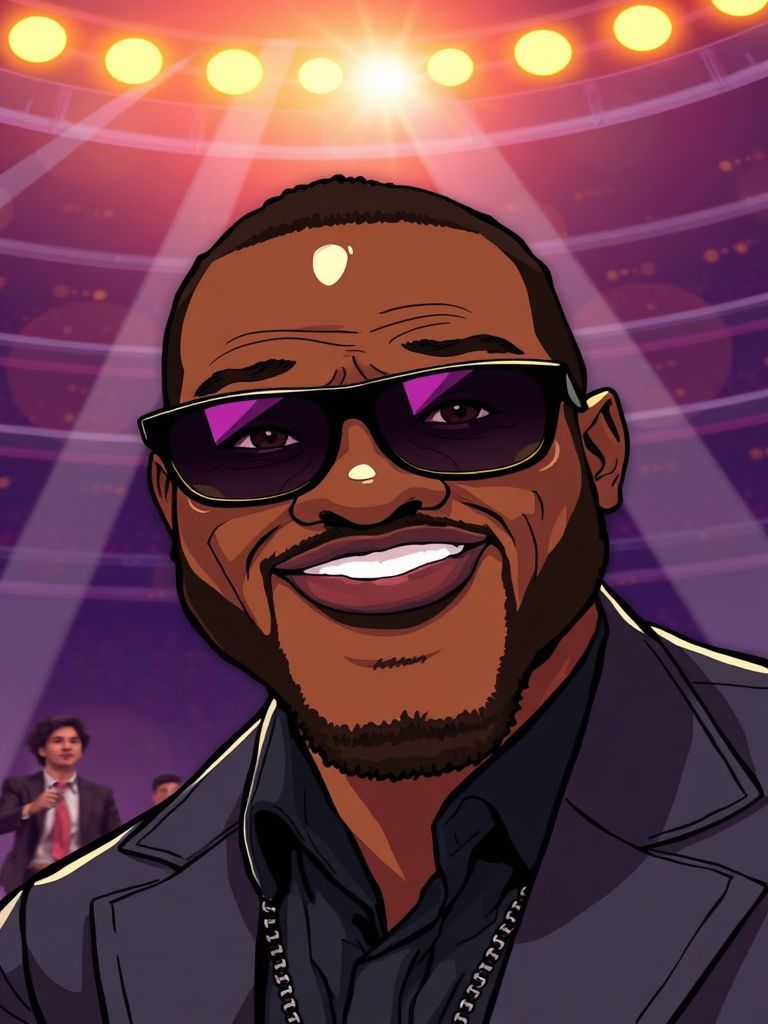 Super Bowl in United States 2024 anime hero visual