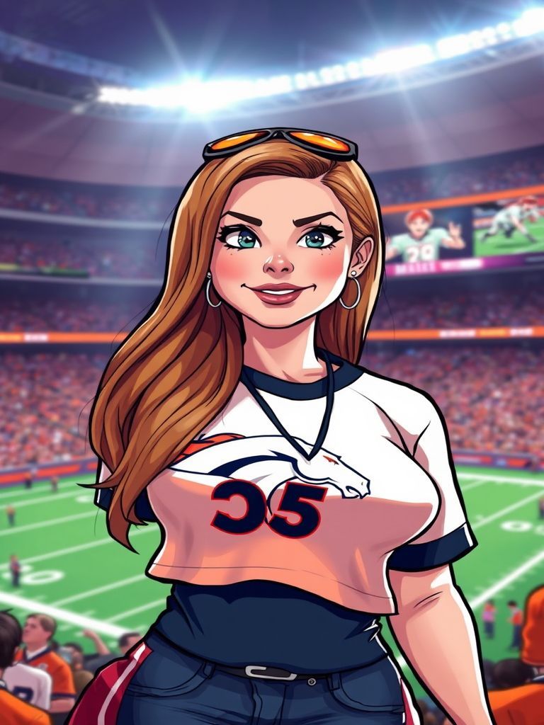 Super Bowl in United States 2026 anime hero visual