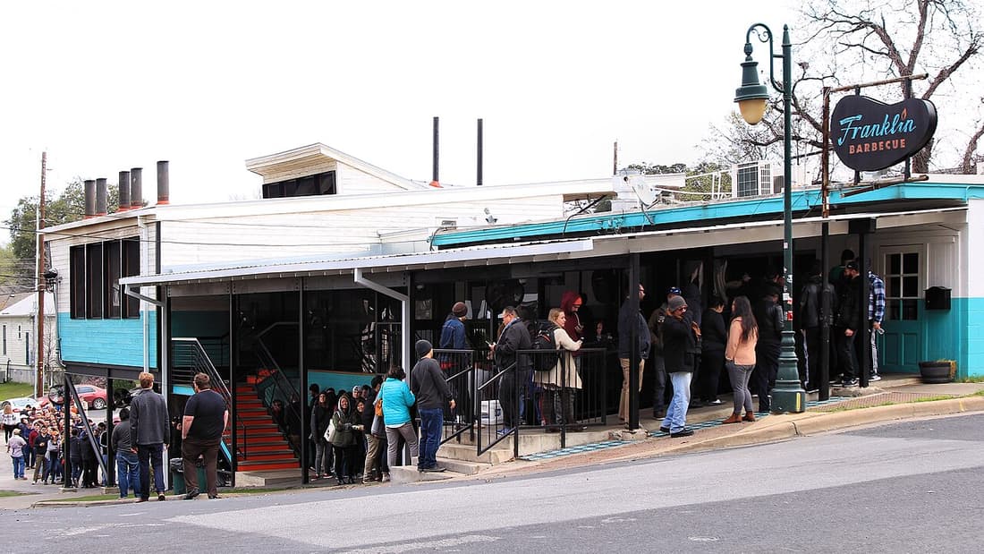 Franklin Barbecue compare hub