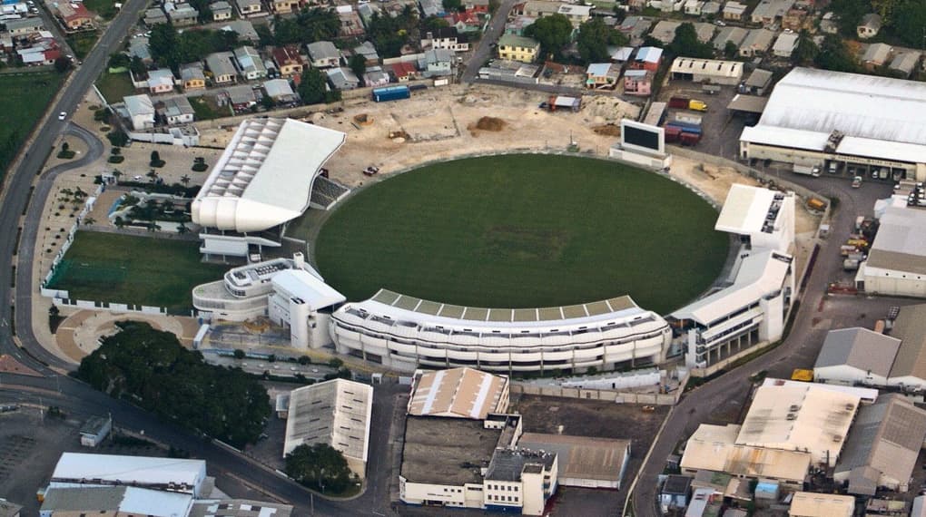 Kensington Oval stadium in Bridgetown