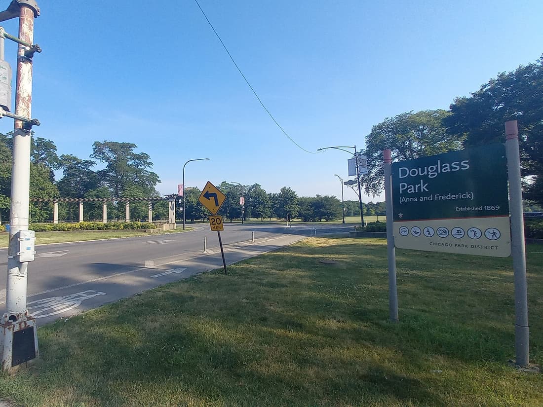 Douglass Park festival-grounds in Chicago