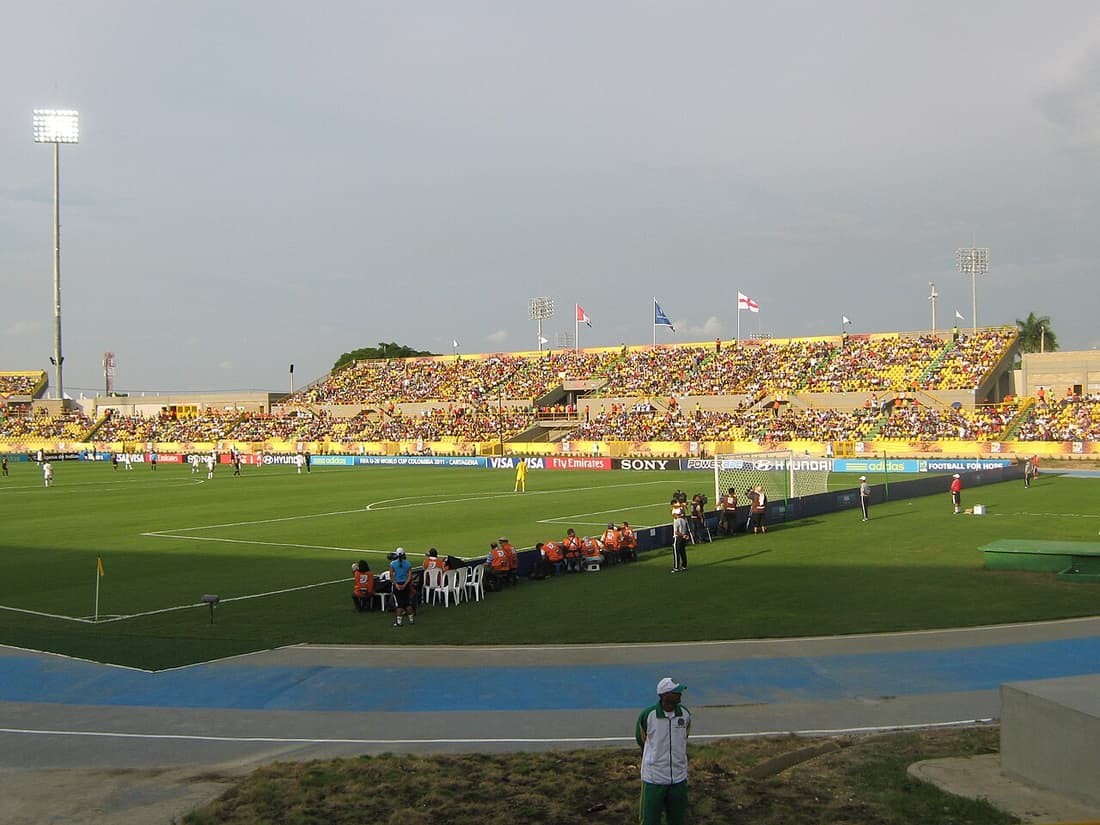 Estadio Jaime Morón León stadium in Cartagena de Indias