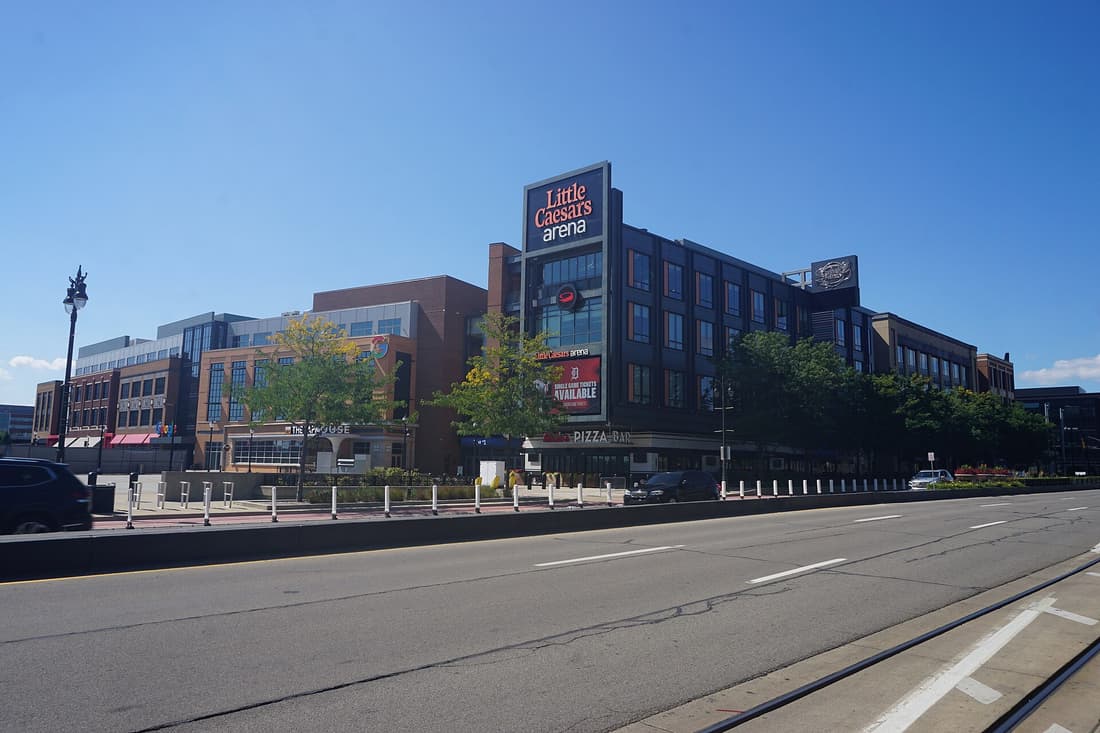 Little Caesars Arena arena in Detroit