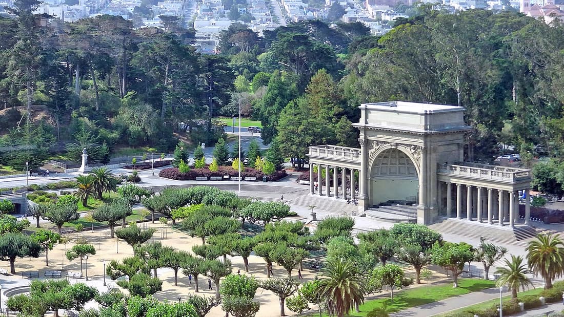 Golden Gate Park outdoor in San Francisco