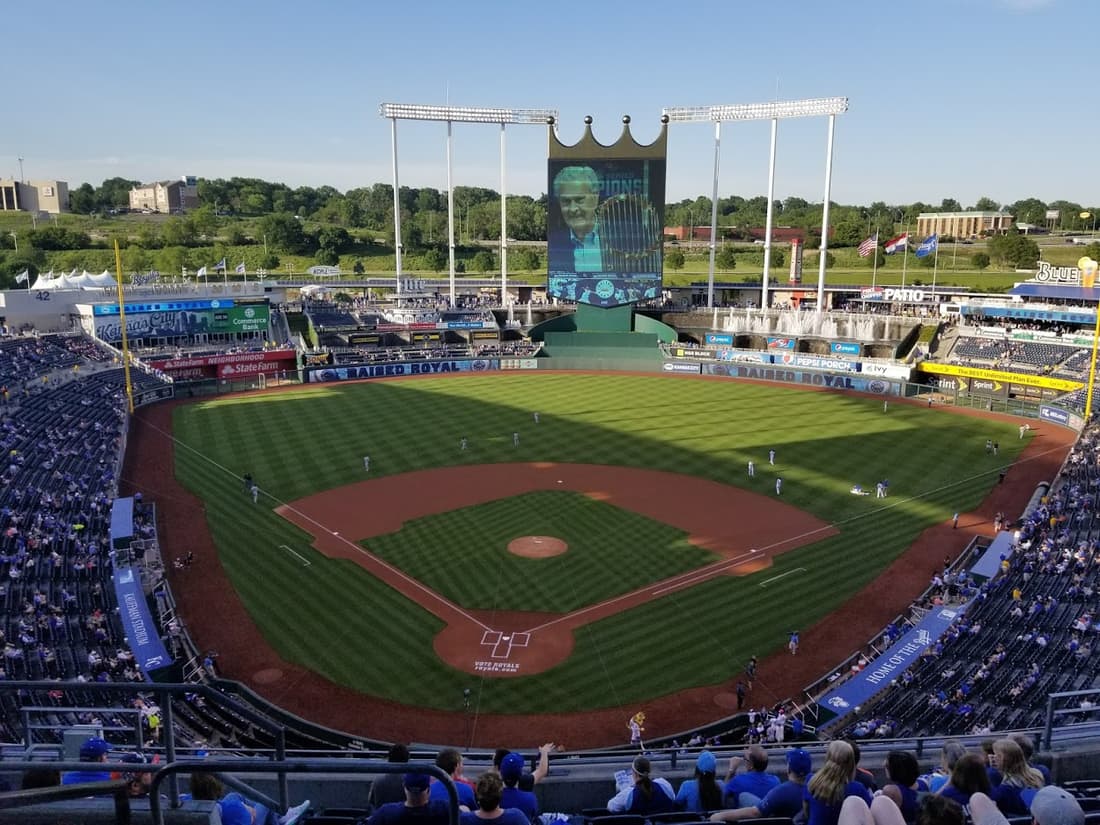 Kauffman Stadium compare hub