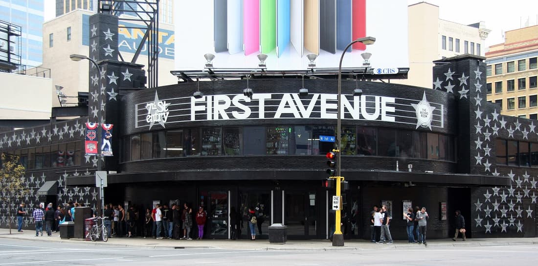 First Avenue nightclub in Minneapolis