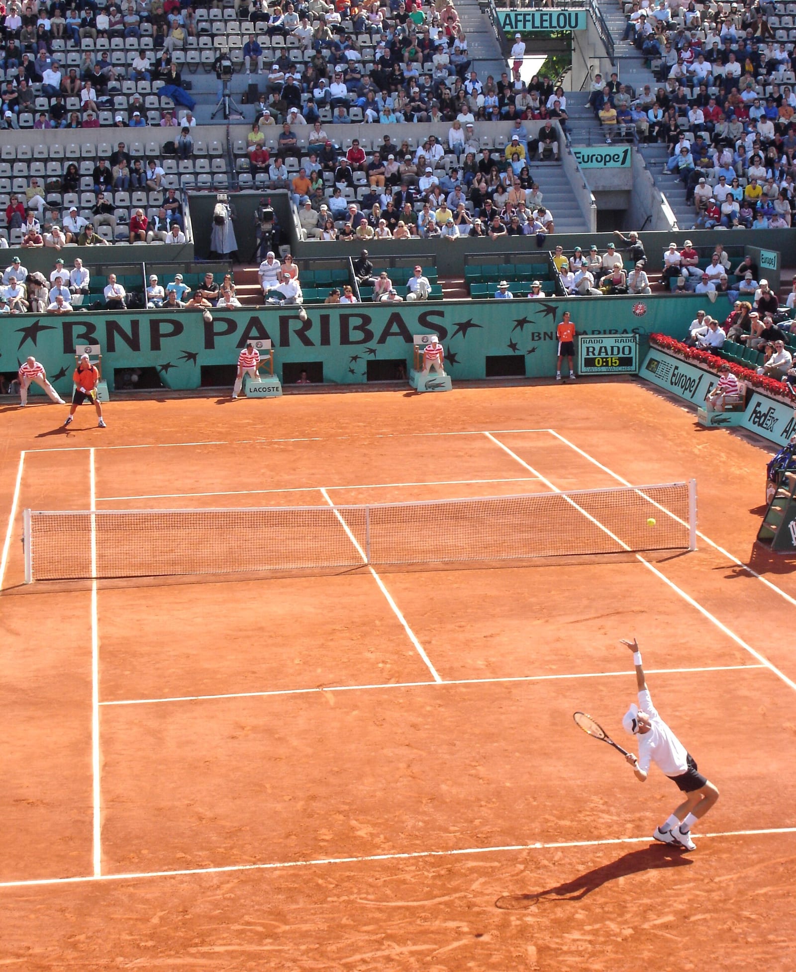 Stade Roland-Garros tennis-stadium in Paris