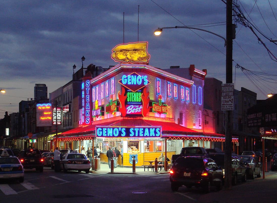Geno's Steaks compare hub
