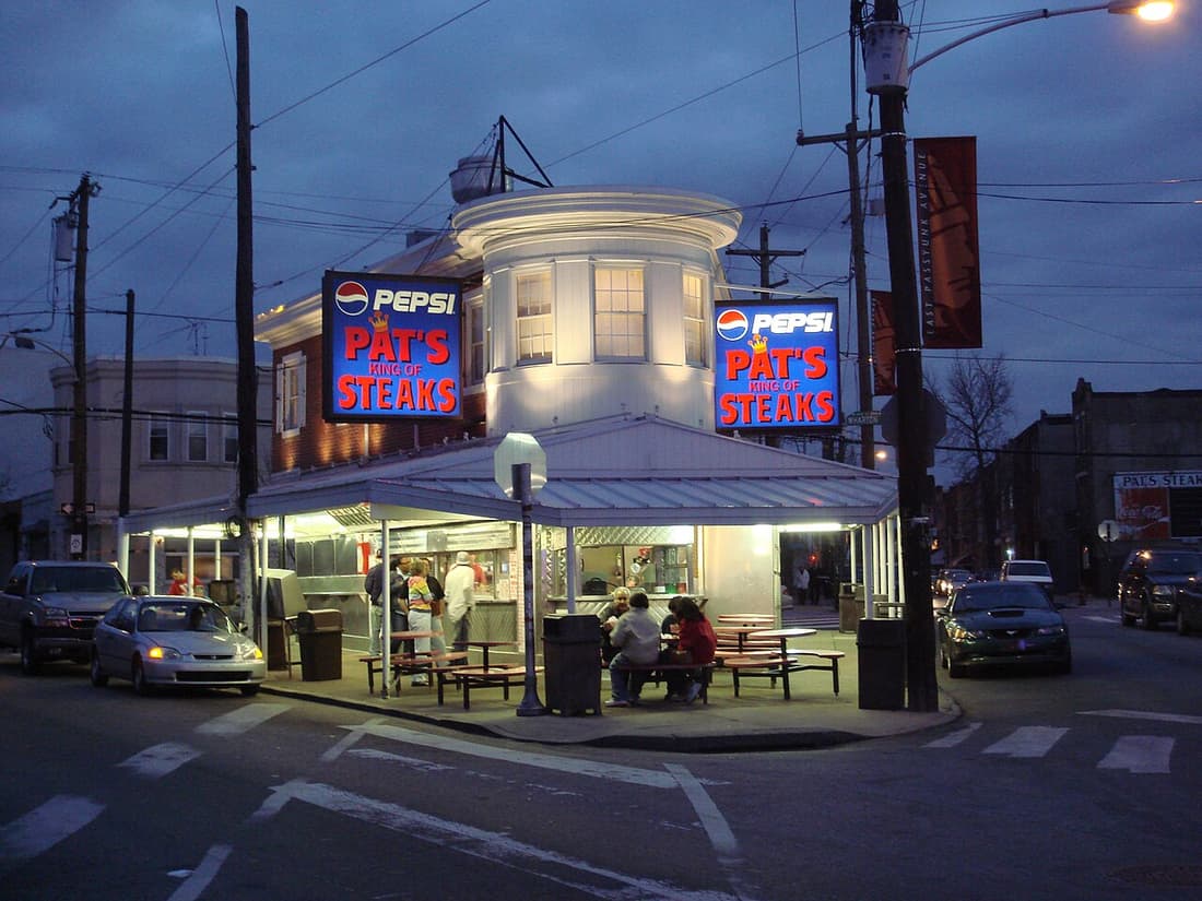 Pat's King of Steaks compare hub