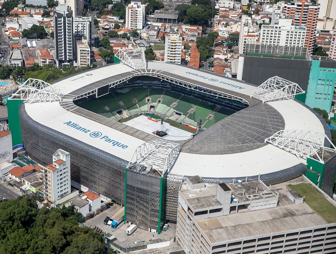 Allianz Parque stadium in São Paulo