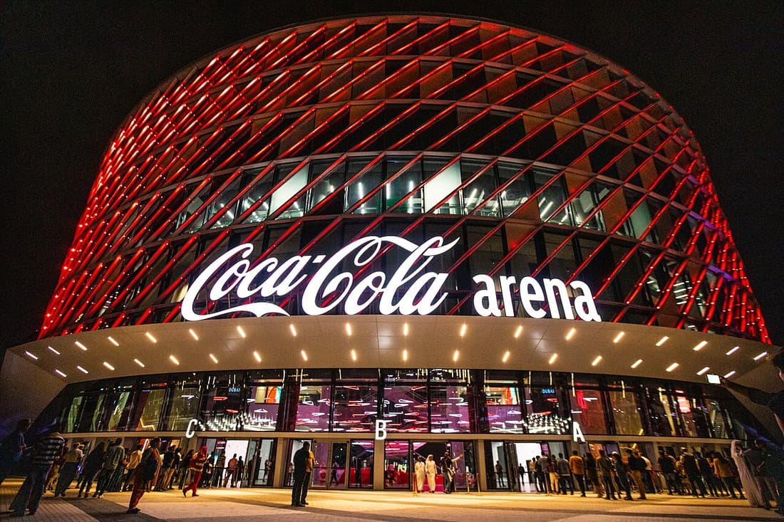 Coca-Cola Arena arena in Dubai