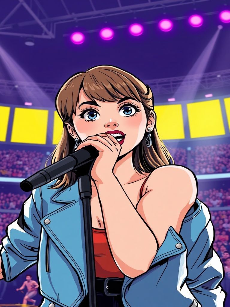 Anya Taylor-Joy at Principality Stadium