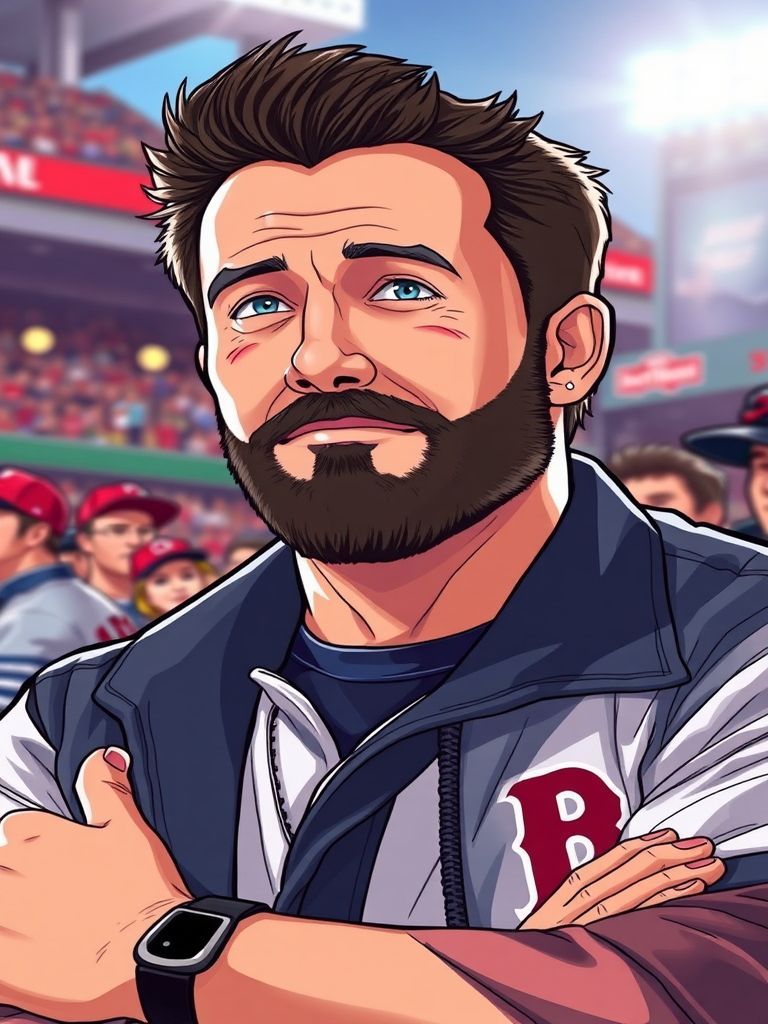 Ben Affleck Red Sox fan Fenway Park Boston