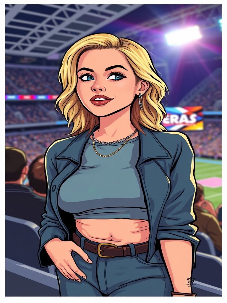 Brie Larson at Brie Larson attended the Eras Tour at SoFi Stadium on August 10 with Lupita Nyong'o and Sarah Paulson, creating a Marvel-meets-Ryan Murphy actress squad at the show.