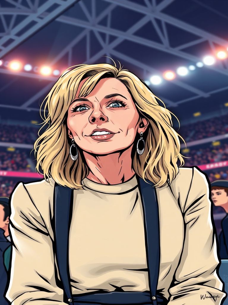 Cate Blanchett at Cate Blanchett, the two-time Oscar winner, attended the Eras Tour at Wembley Stadium in London during the June 2024 run.