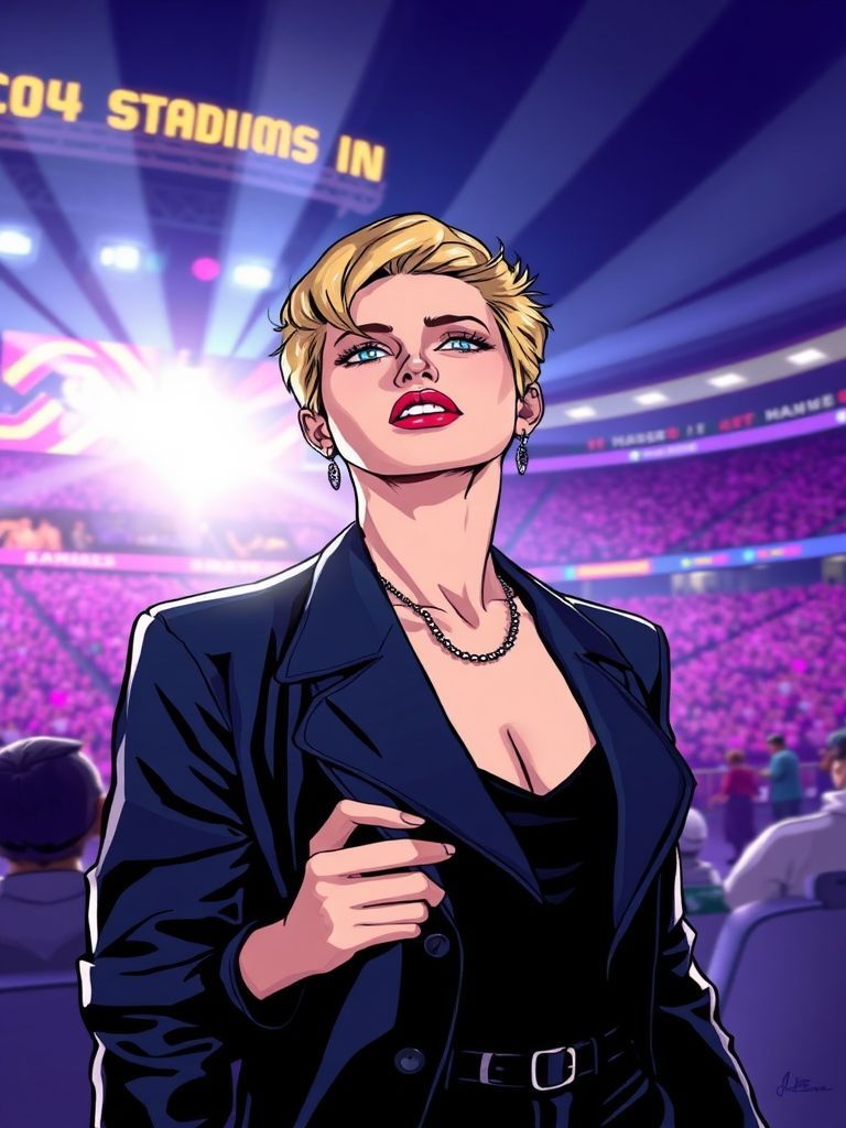 Charlize Theron at Charlize Theron celebrated her birthday at the Eras Tour at SoFi Stadium, dancing to 'Shake It Off' with her kids and posting 'Thank you for the best birthday ever @taylorswift!!!'