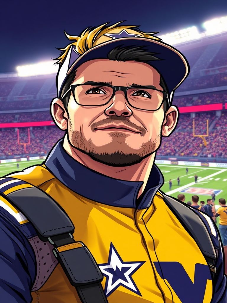 Dale Earnhardt Jr. in Washington Commanders gear at FedEx Field