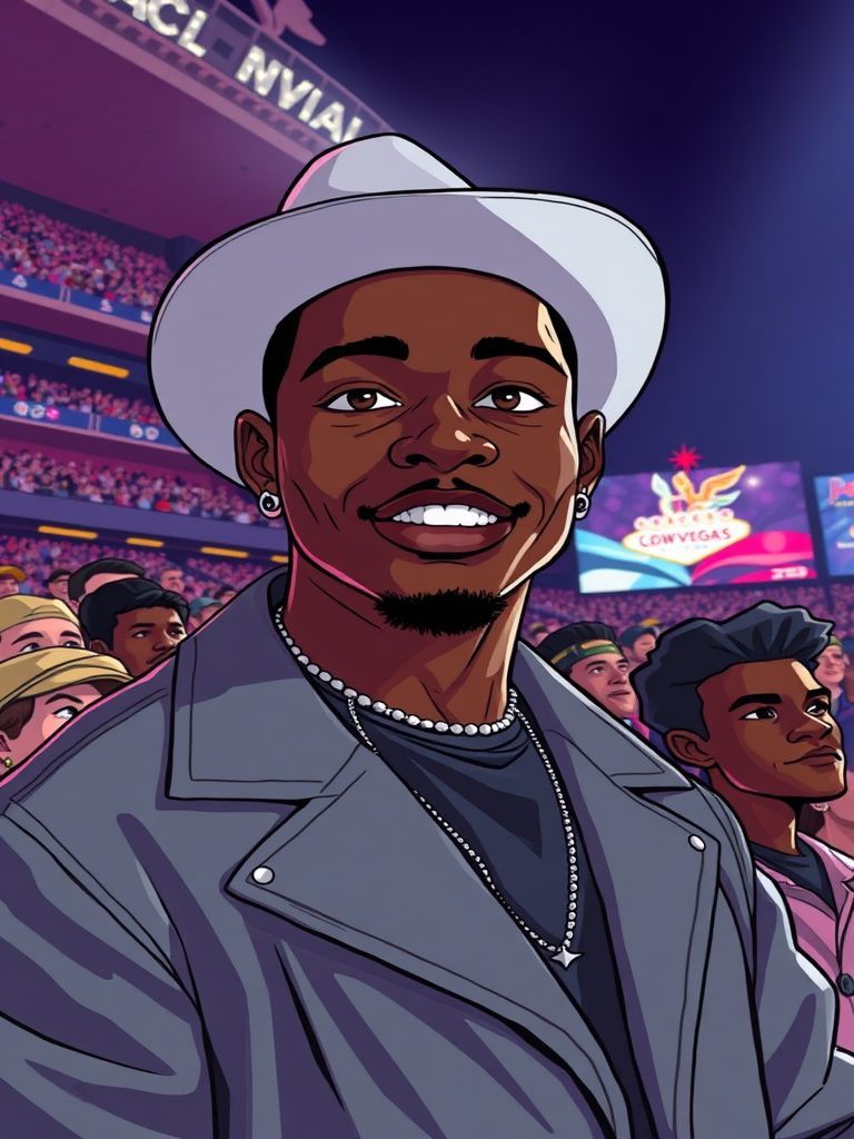 Daniel Kaluuya at Daniel Kaluuya, the Oscar-winning Get Out and Judas and the Black Messiah actor, was spotted at the Cowboy Carter Tour finale at Allegiant Stadium.