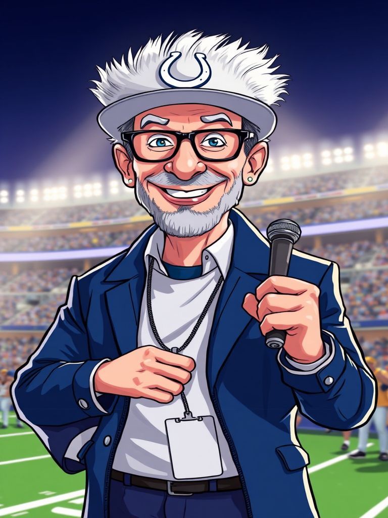 David Letterman Colts fan Indiana Late Show