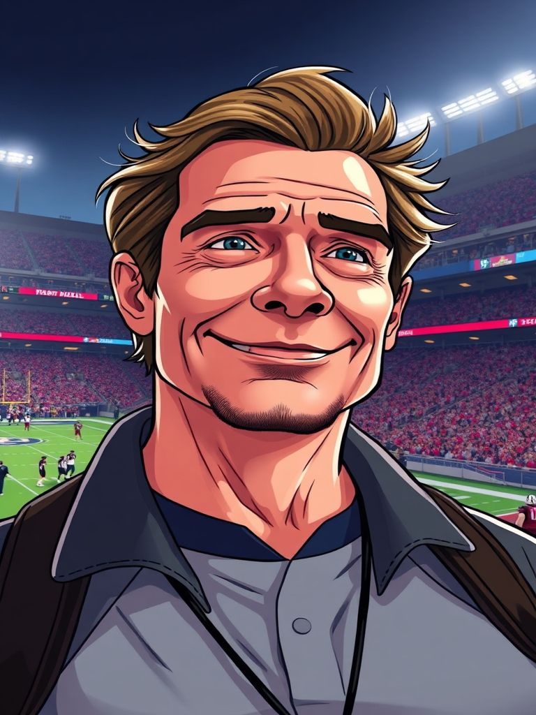 Dennis Quaid Texans fan Houston NRG Stadium