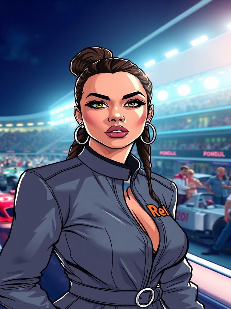 Dua Lipa in Versace outfit at Formula 1 Miami Grand Prix paddock 4K HD wallpaper 2026