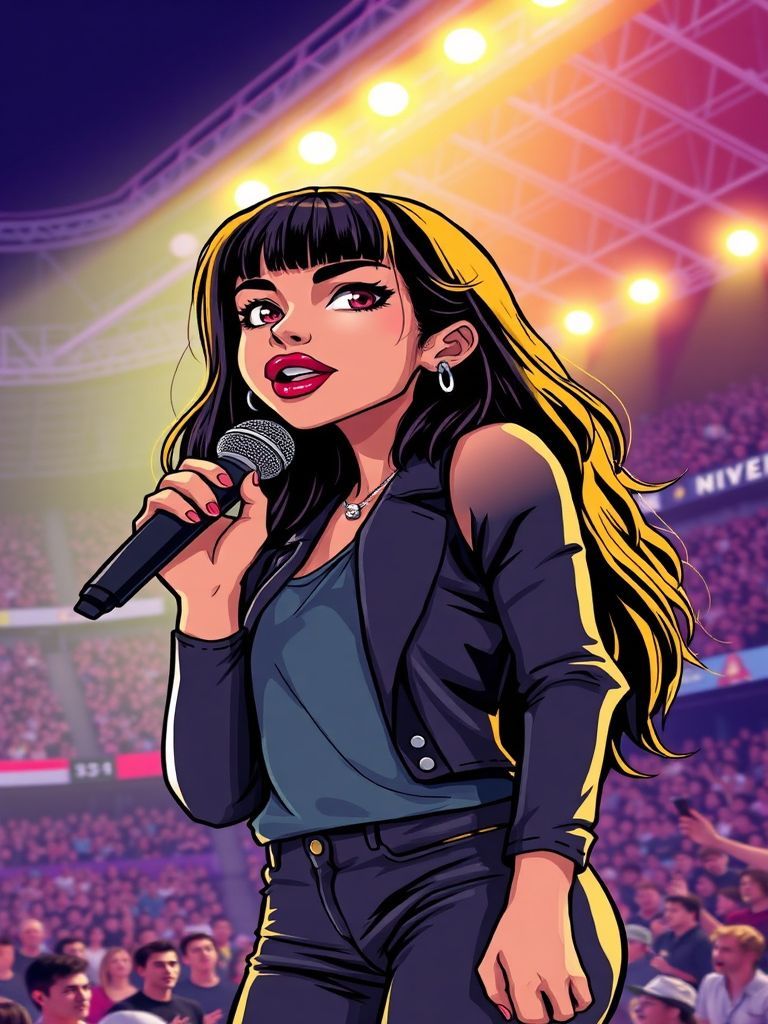 Dua Lipa and Callum Turner at Oasis Wembley