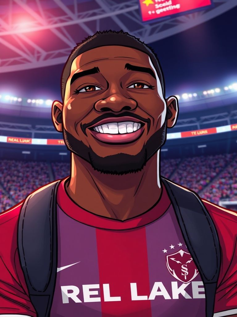 Dwyane Wade at an RSL match