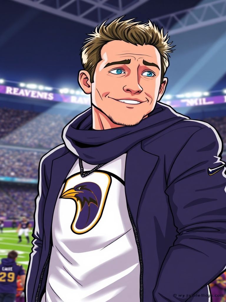 Edward Norton Ravens fan Baltimore
