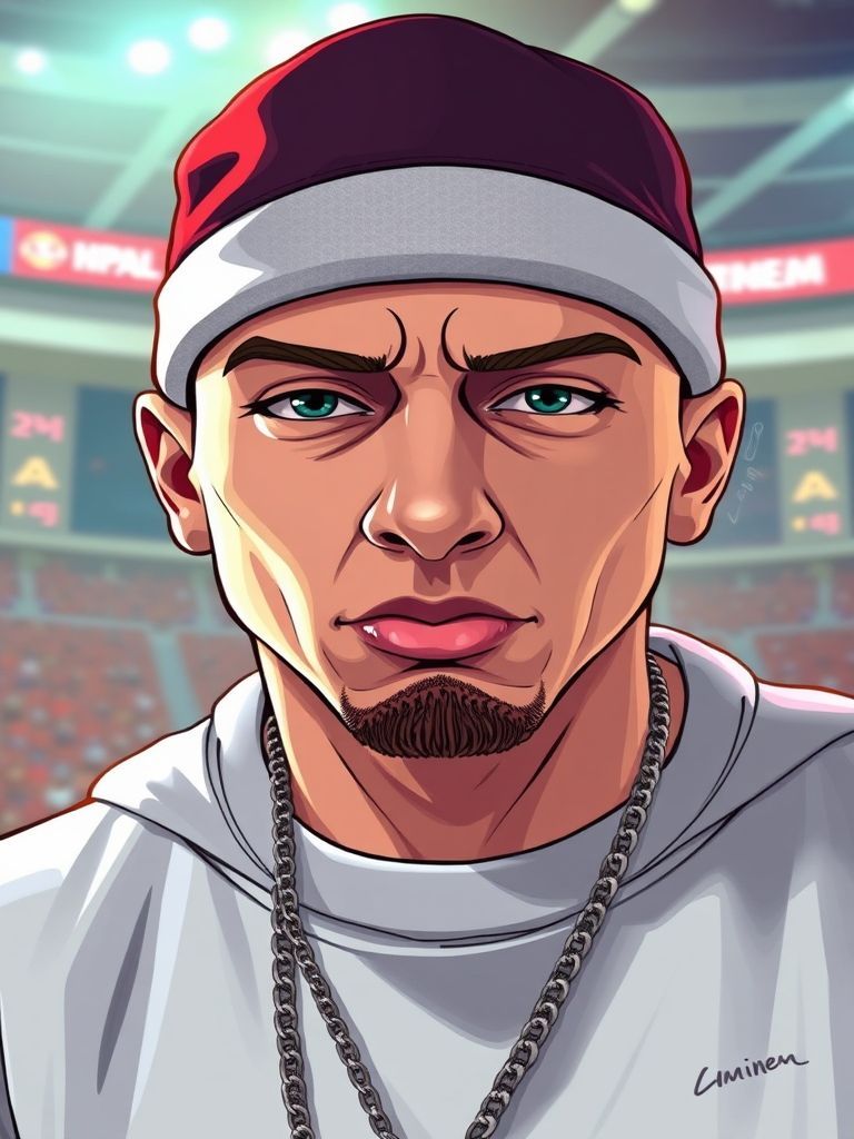 Eminem Tigers fan Detroit