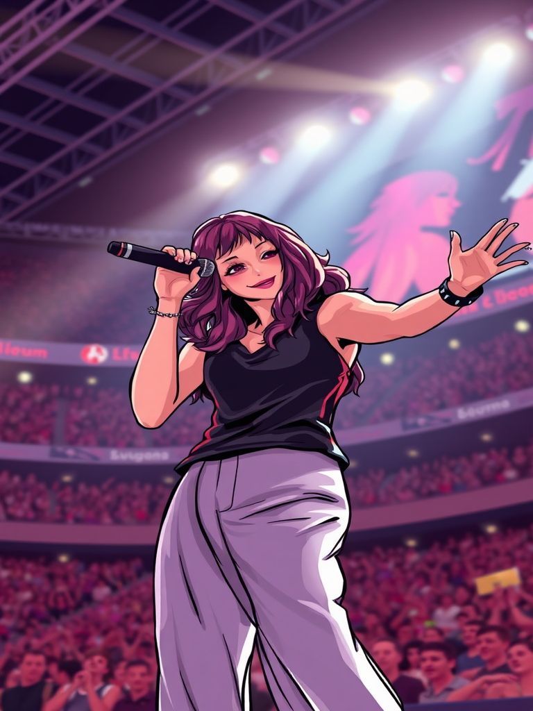 Florence Welch performing with Taylor Swift at Hard Rock