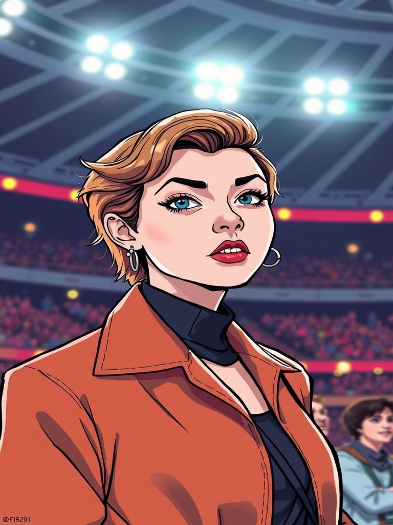 Greta Gerwig at Greta Gerwig, the Barbie director, attended the Eras Tour at Wembley Stadium in London.