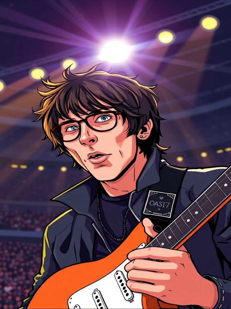 Lewis Capaldi at Lewis Capaldi was spotted in the crowd at the Oasis Wembley shows. The Scottish singer-songwriter, who shares a label with Noel, showed his support for the reunion.