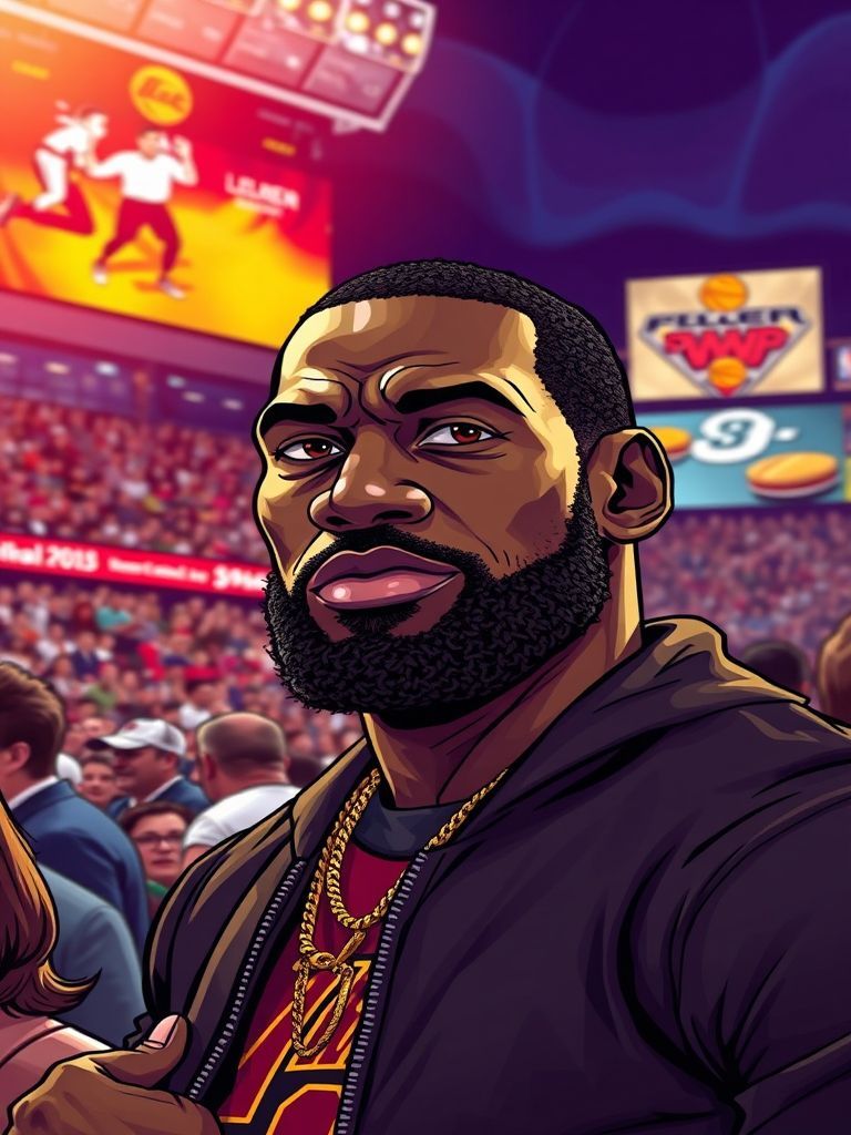 LeBron James at LeBron James was spotted among the concert-goers at the Grand National Tour's first LA night at SoFi Stadium in Inglewood. The Lakers superstar's attendance was independently confirmed by the Hollywood Reporter, adding to the star-studded LA opening that also featured Lizzo as an onstage guest.