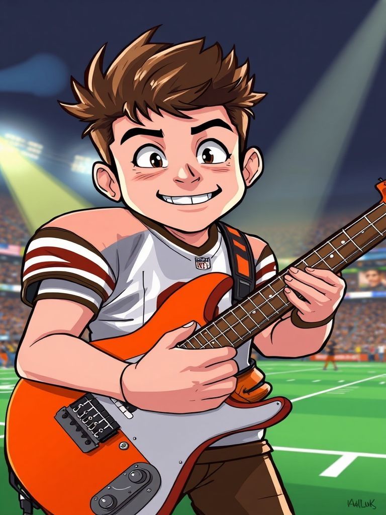 Machine Gun Kelly Browns fan Cleveland