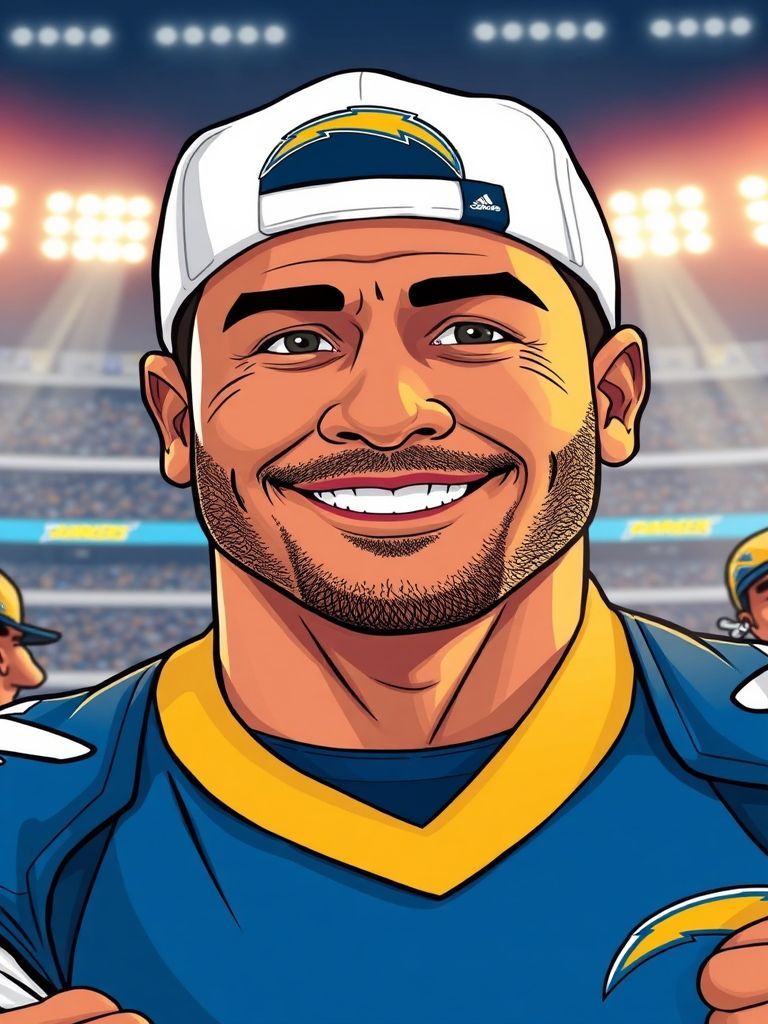 Mario Lopez Chargers fan Chula Vista
