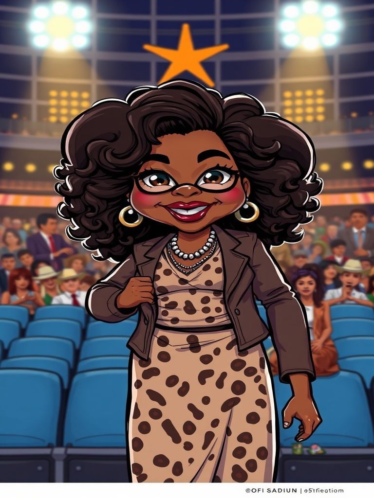 Oprah Winfrey at SoFi Stadium for Cowboy Carter Tour