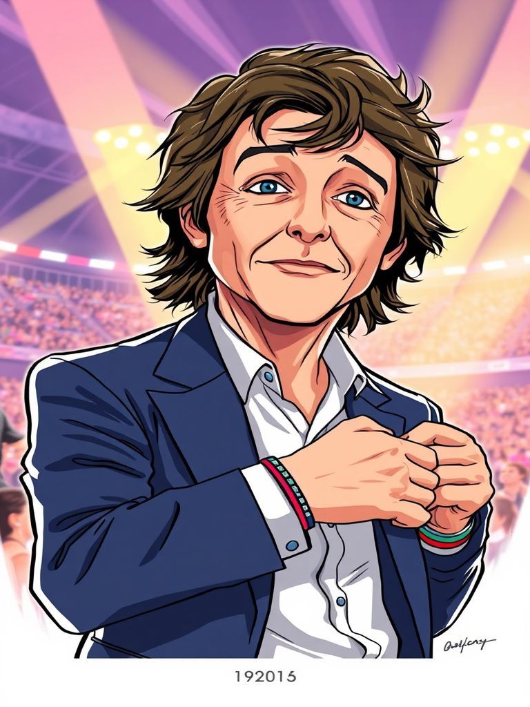 Paul McCartney dancing with Swifties at the Eras Tour