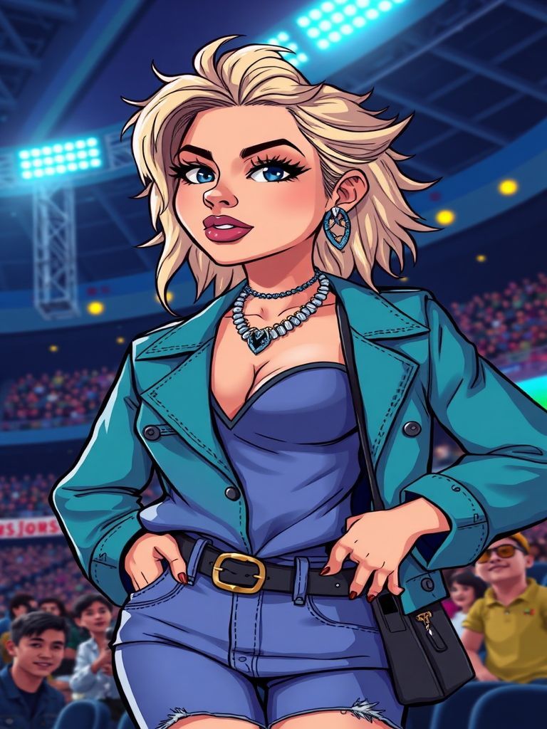 Rita Ora & Taika Waititi at Rita Ora and Taika Waititi attended the Cowboy Carter Tour opening night at SoFi Stadium as a date night.