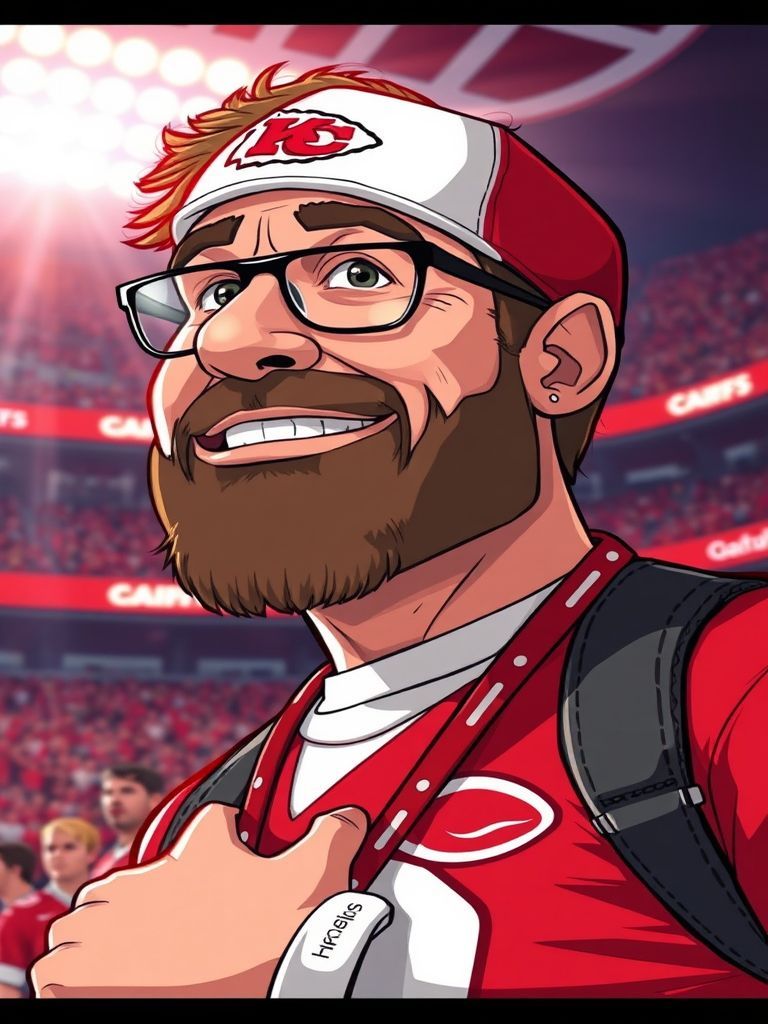 Rob Riggle Chiefs Drum Honoree Arrowhead Stadium