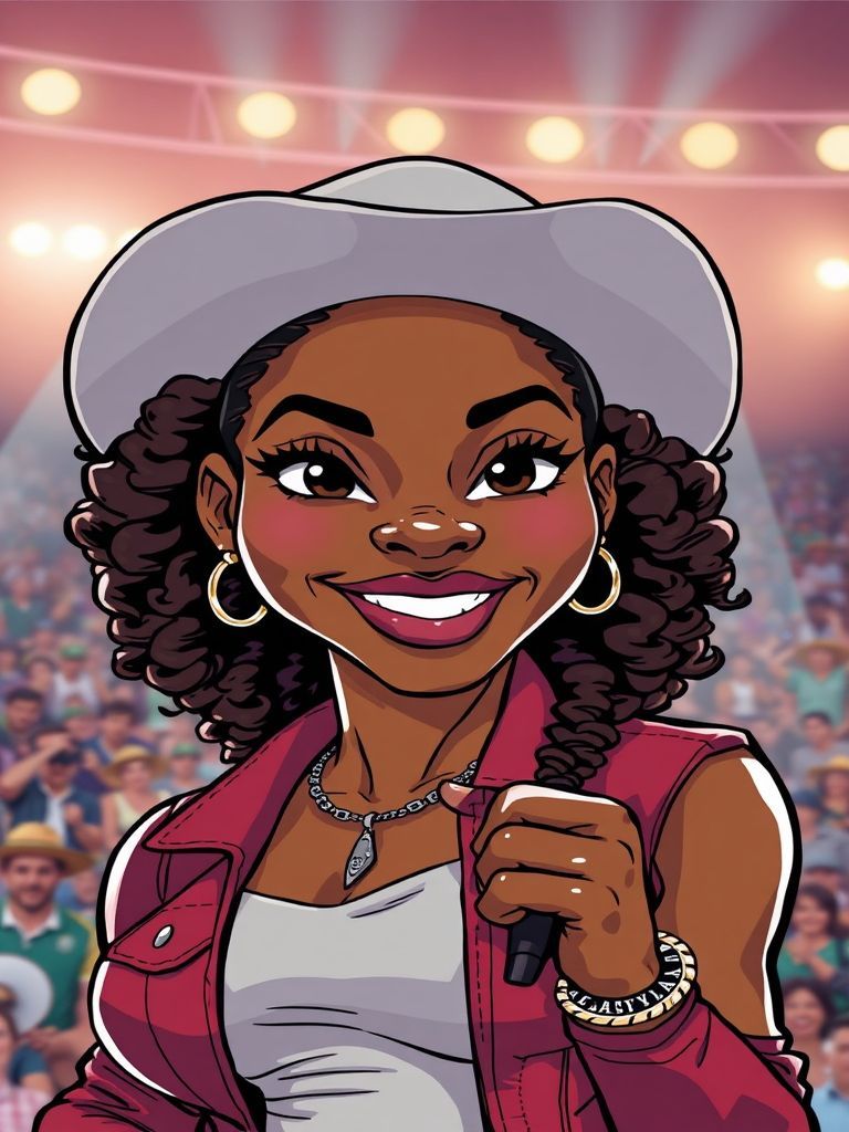 Serena Williams at Serena Williams attended the Cowboy Carter Tour at the Stade de France on June 21, wearing rodeo attire and posting 'La vie est belle!' on Instagram.