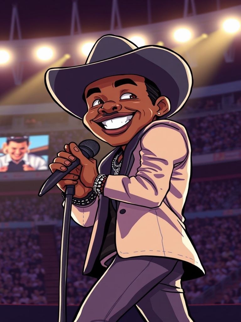 Shaboozey performing at the Cowboy Carter Tour finale