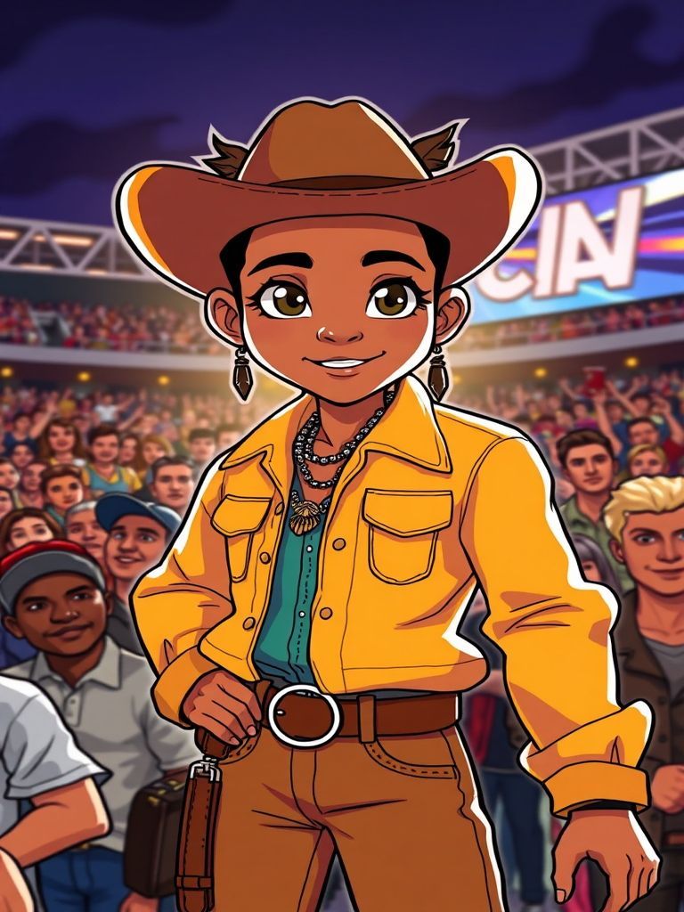 Storm Reid at Storm Reid, the Euphoria and The Last of Us actress, attended the Cowboy Carter Tour opening night at SoFi Stadium.